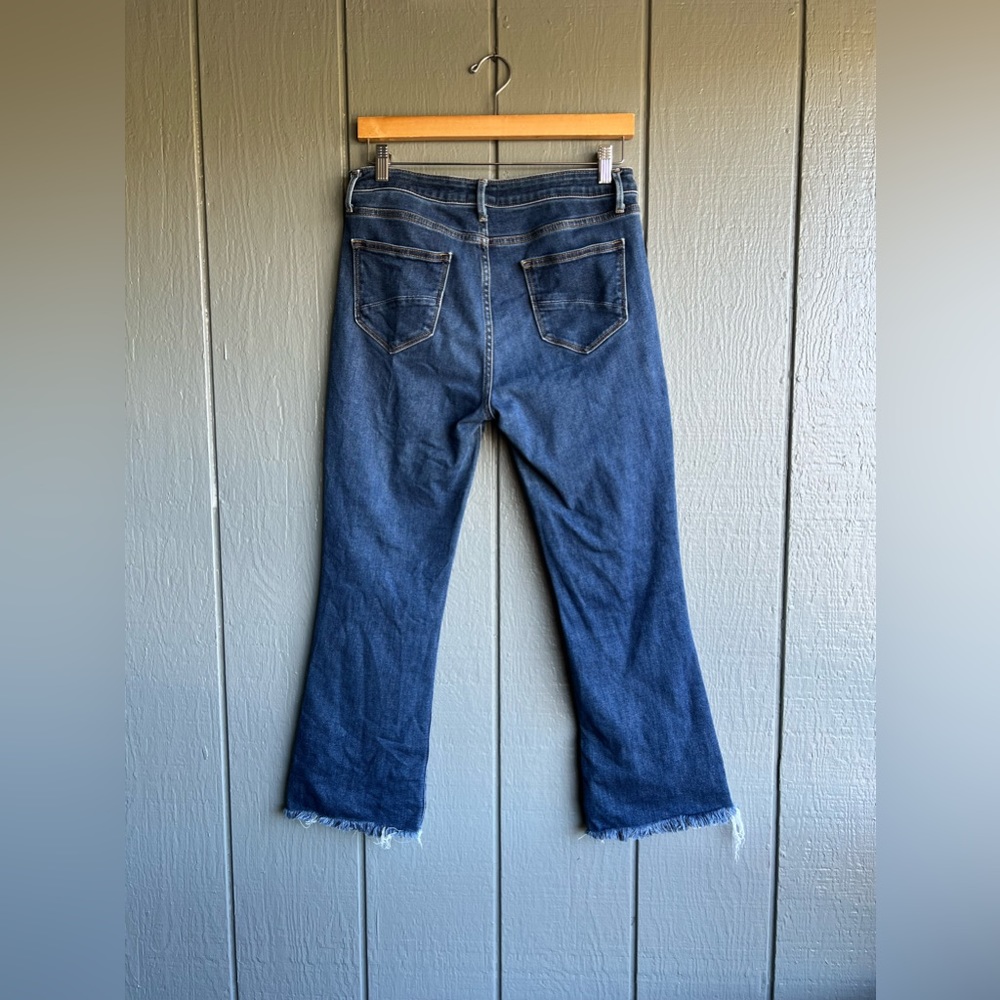 Driftwood Roxy Kick Flare High-Rise Ankle Jeans - Picture 2 of 12
